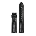 Genuine American Alligator Leather Premium Replacement Band Without Buckle for Omega Men | Speedmaster 310.32.42.50.01.002, Seamaster 210.30.42.20.01.001, De Ville Prestige 424.13.40.21.02.001 431.13.41.21.01.001
