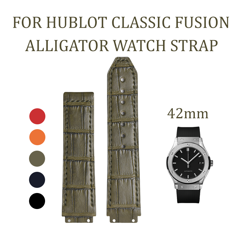Fits Hublot Classic Fusion 42mm watch strap