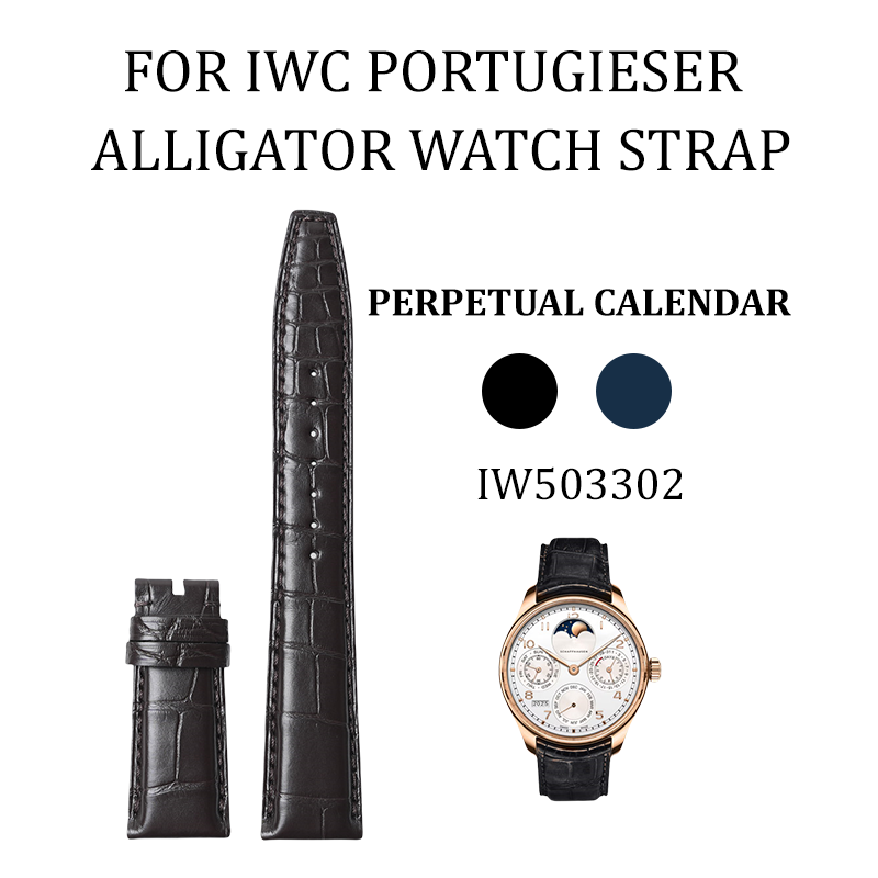 Fits IWC Portuguese Perpetual Calendar IW503302 watch strap