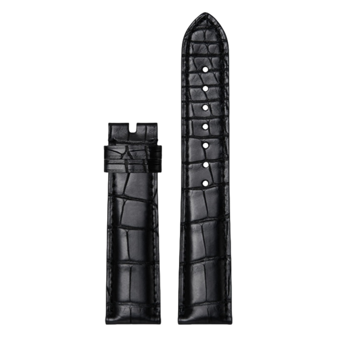 Genuine American Alligator Leather Watch Strap for Omega Men | Speedmaster 310.32.42.50.01.002, Seamaster 210.32.42.20.01.001, De Ville 424.13.40.21.02.001 | Premium Replacement Band