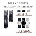 Compatible with Dior La D de Dior, genuine leather watch strap, hand - customized for women