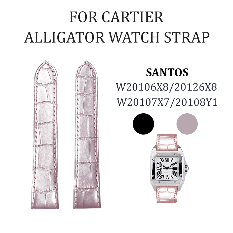 Fits Cartier Santos quick-release watch strap