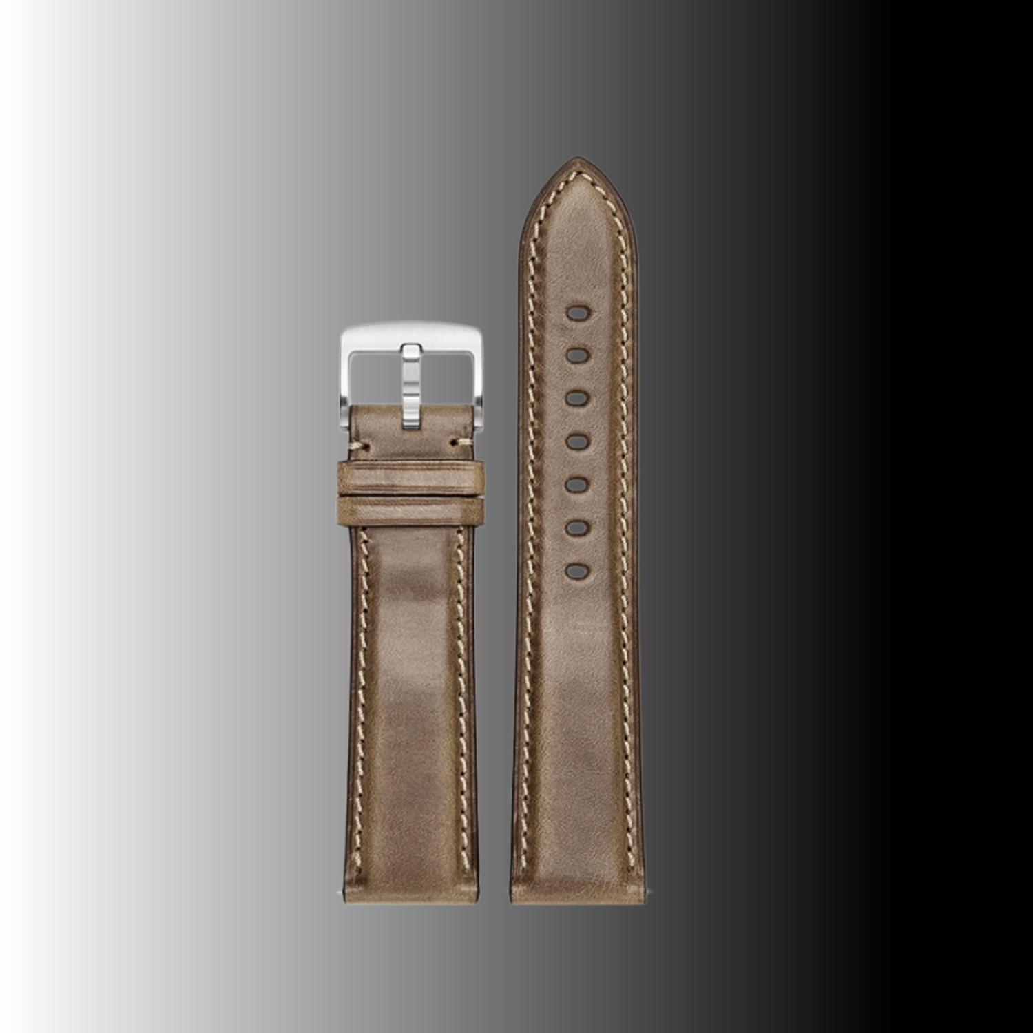 Men's genuine cowhide leather watch strap with quick-release, fits Longines, Tissot, Mido, Omega, Montblanc, Jaeger-LeCoultre