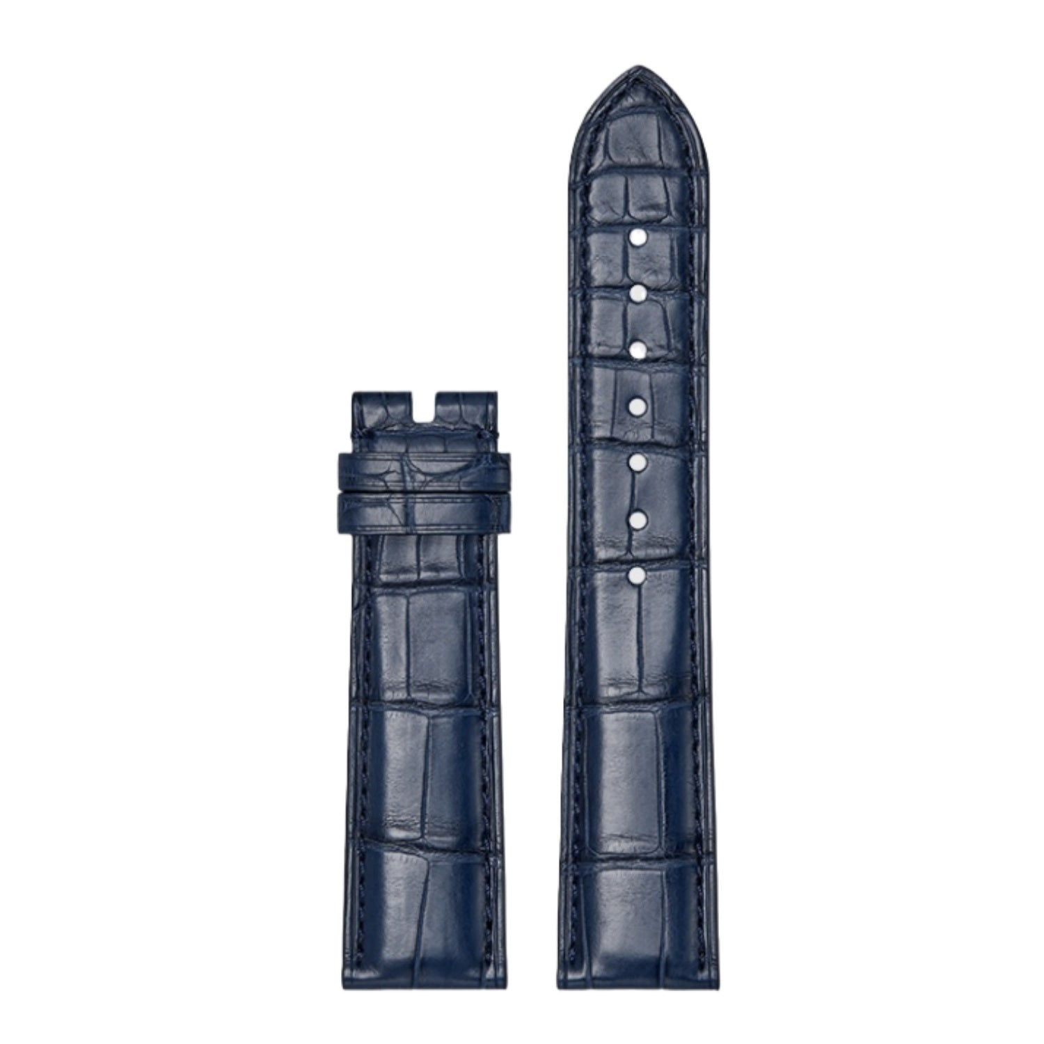 Genuine American Alligator Leather Watch Strap for Omega Men | Speedmaster 310.32.42.50.01.002, Seamaster 210.32.42.20.01.001, De Ville 424.13.40.21.02.001 | Premium Replacement Band