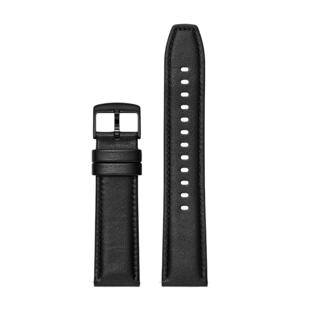 Genuine Calf Leather Smart Watch Band for Men, Compatible with HUAWEI Watch GT6, GT5, GT4, GT3 Pro, Ultimate Design, Buds, Watch6, Watch5, Watch4, Fit