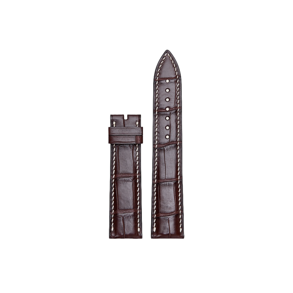Alligator Leather Watch Strap for Men, Fits Vacheron Constantin, Jaeger-LeCoultre, IWC, Piaget, A. Lange & Söhne, Blancpain