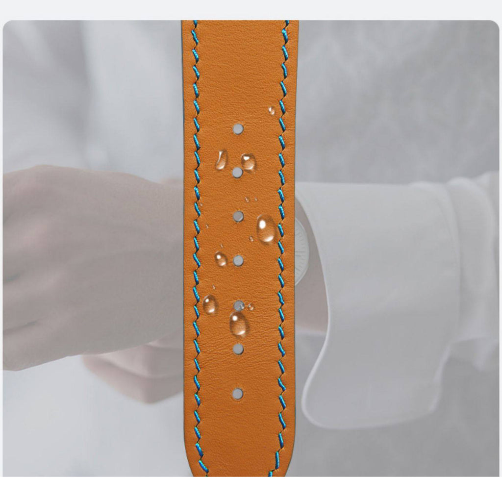 Soft Medium-Gloss American Alligator Leather Watch Strap for Men, Suitable for Jaeger-LeCoultre, Girard-Perregaux and IWC Watches