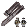 Genuine cowhide leather watch strap, replacement for LV Louis Vuitton Tambour