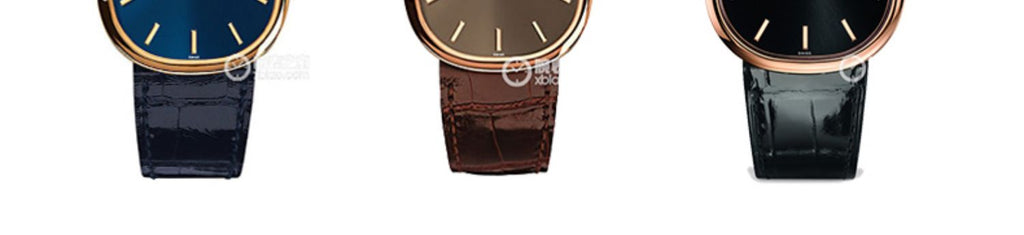 Compatible with Patek Philippe 3738 & 5738 series, ALLIGATOR leather watch strap for men and women, genuine original style with notched end.