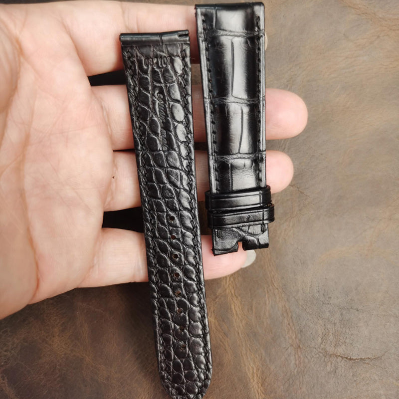 Handmade Custom Genuine Leather Watch Strap Unisex, Fits Vacheron Constantin, Jaeger-LeCoultre, Longines, IWC, Omega