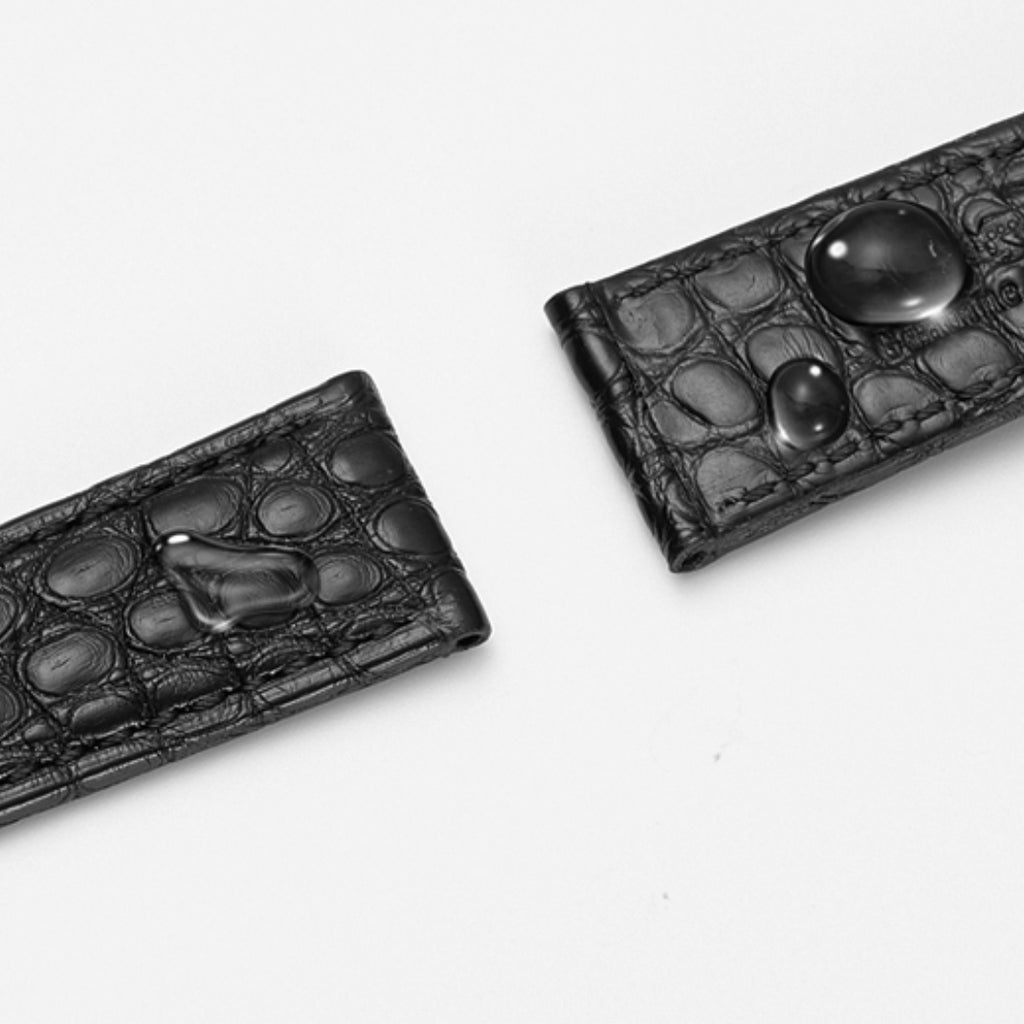 Custom Alligator Leather Watch Straps, Fit for Longines, Omega, Montblanc, IWC & Jaeger-LeCoultre – Handmade to Order
