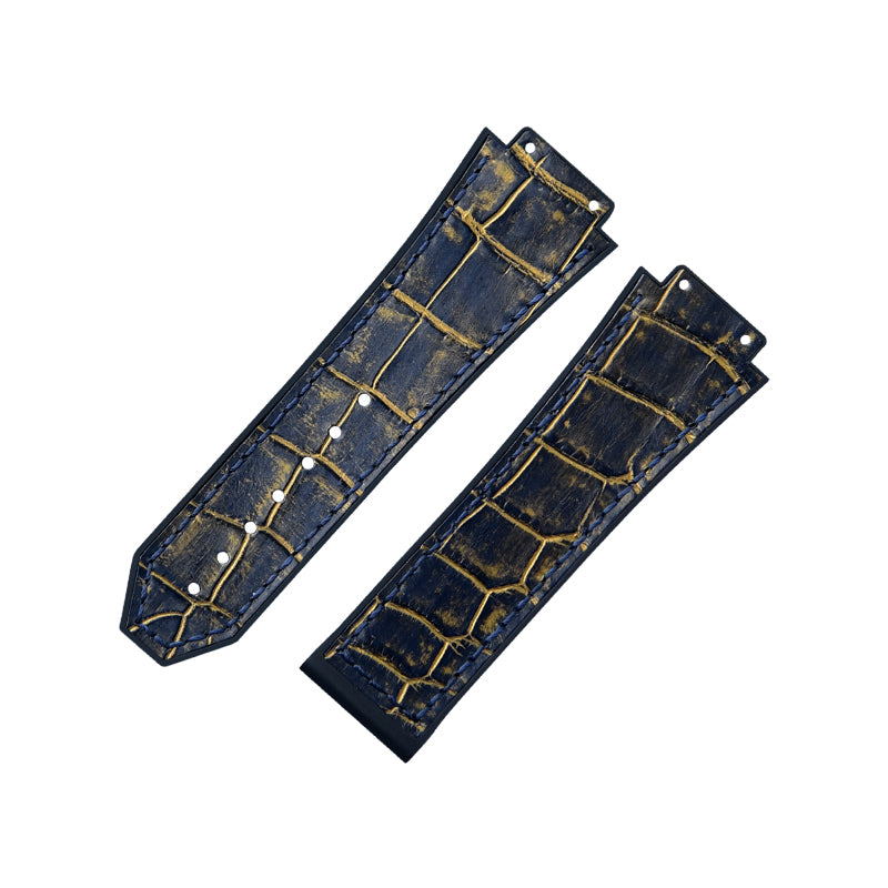 Fits Hublot Classic Fusion Chronograph strap with rubber insert