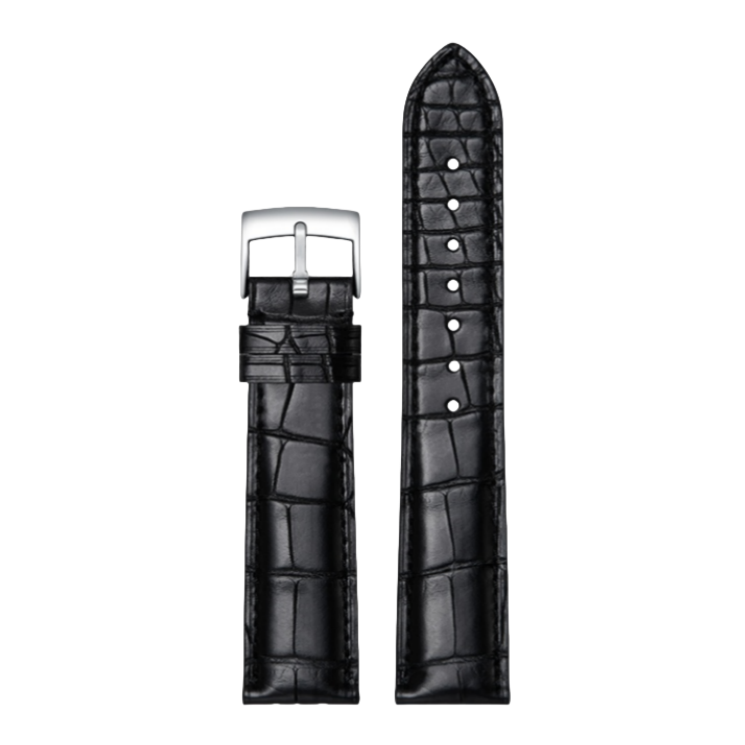 Genuine American Alligator Leather Watch Strap for Omega Men | Speedmaster 310.32.42.50.01.002, Seamaster 210.32.42.20.01.001, De Ville 424.13.40.21.02.001 | Premium Replacement Band