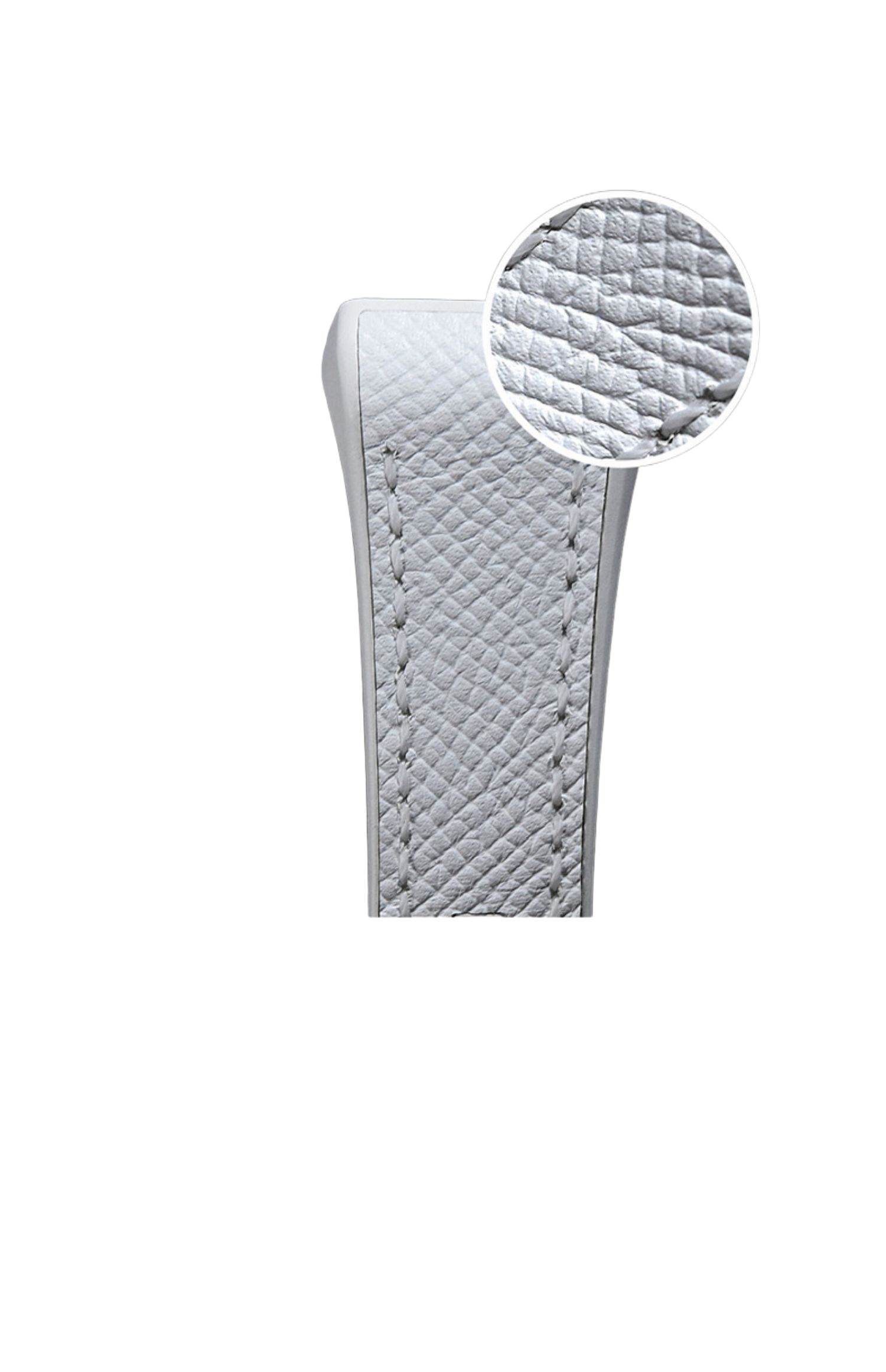 Fits Franck Muller V32 litchi grain calfskin watch strap