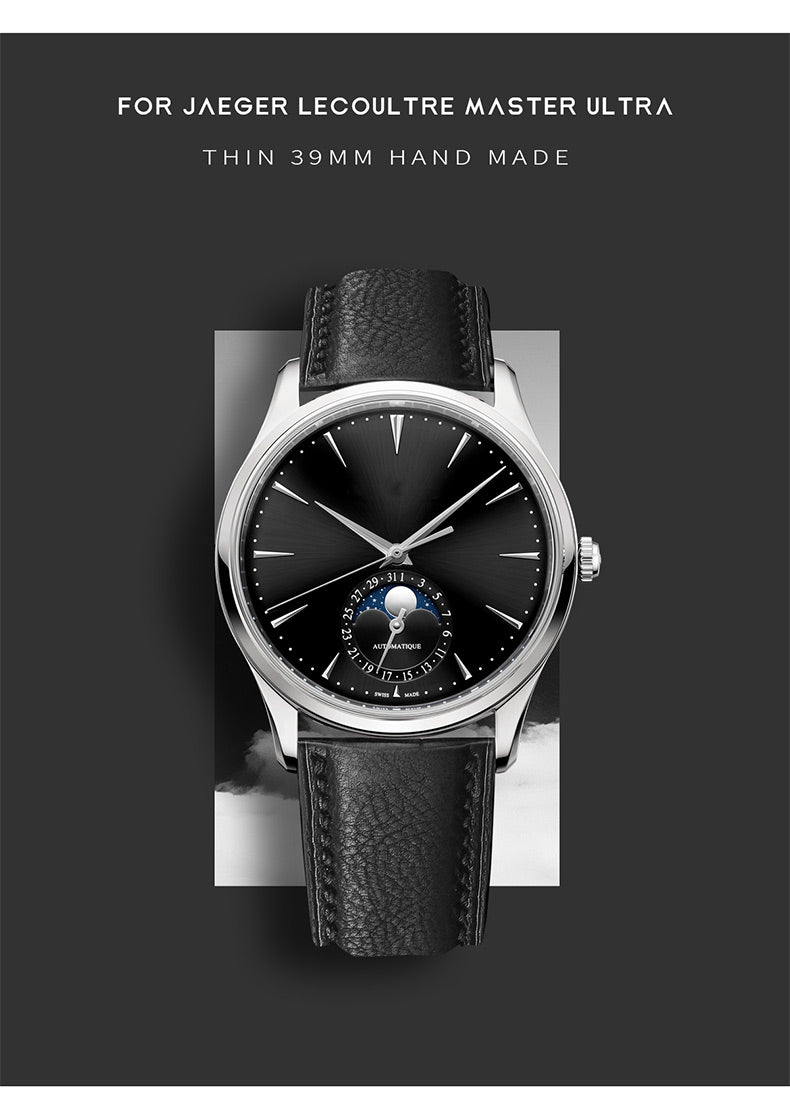 Fits Jaeger-LeCoultre Master 39mm calfskin watch strap
