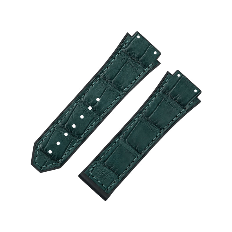 Fits Hublot Classic Fusion Chronograph strap with rubber insert
