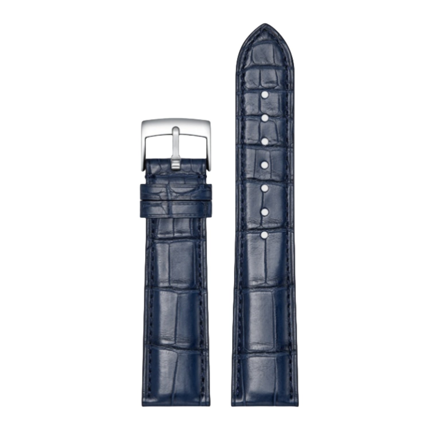 Genuine American Alligator Leather Watch Strap for Omega Men | Speedmaster 310.32.42.50.01.002, Seamaster 210.32.42.20.01.001, De Ville 424.13.40.21.02.001 | Premium Replacement Band