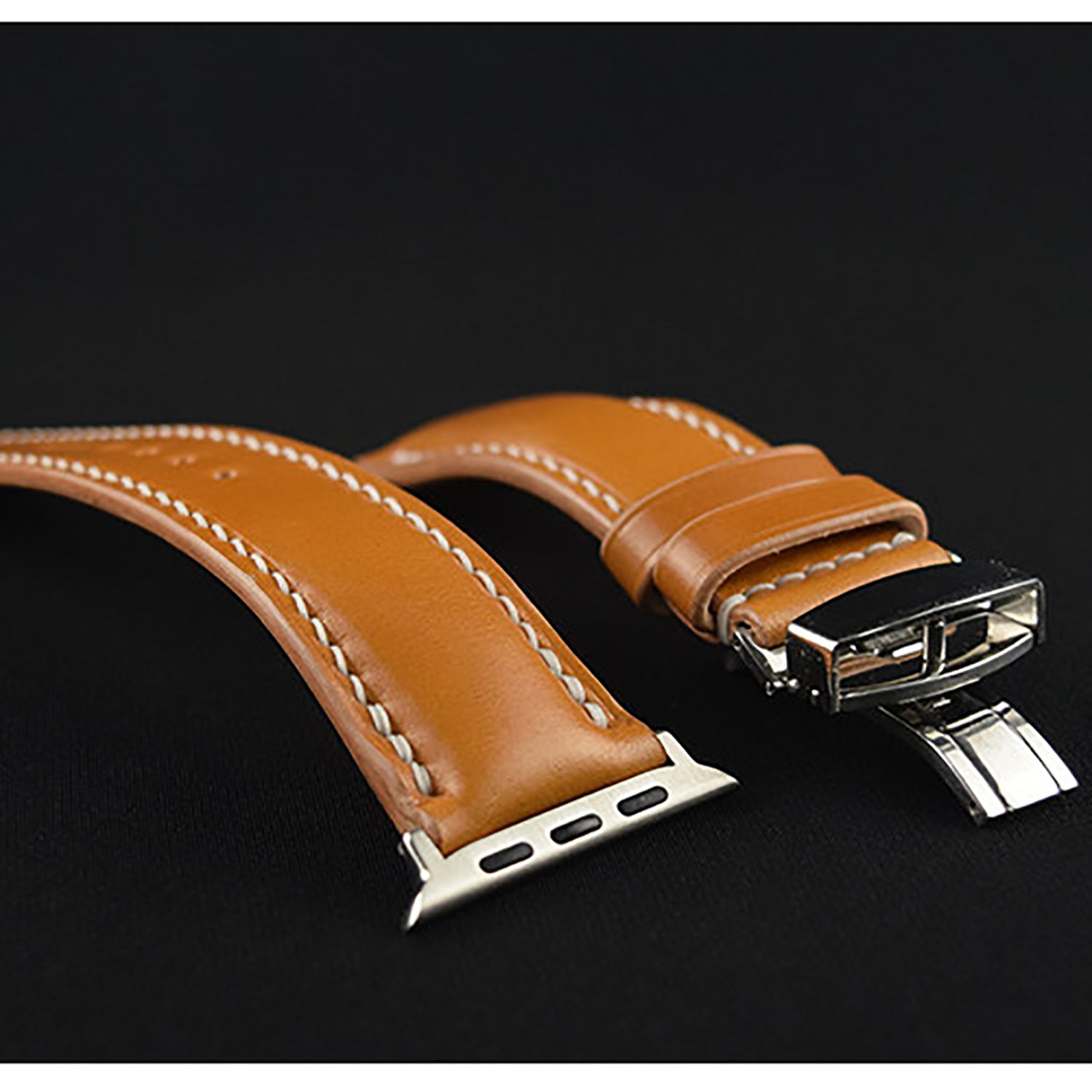 Handcrafted Horsehide Watch Strap - Universal for Apple Watch & Huawei Smart Watches, Multi-Color Options