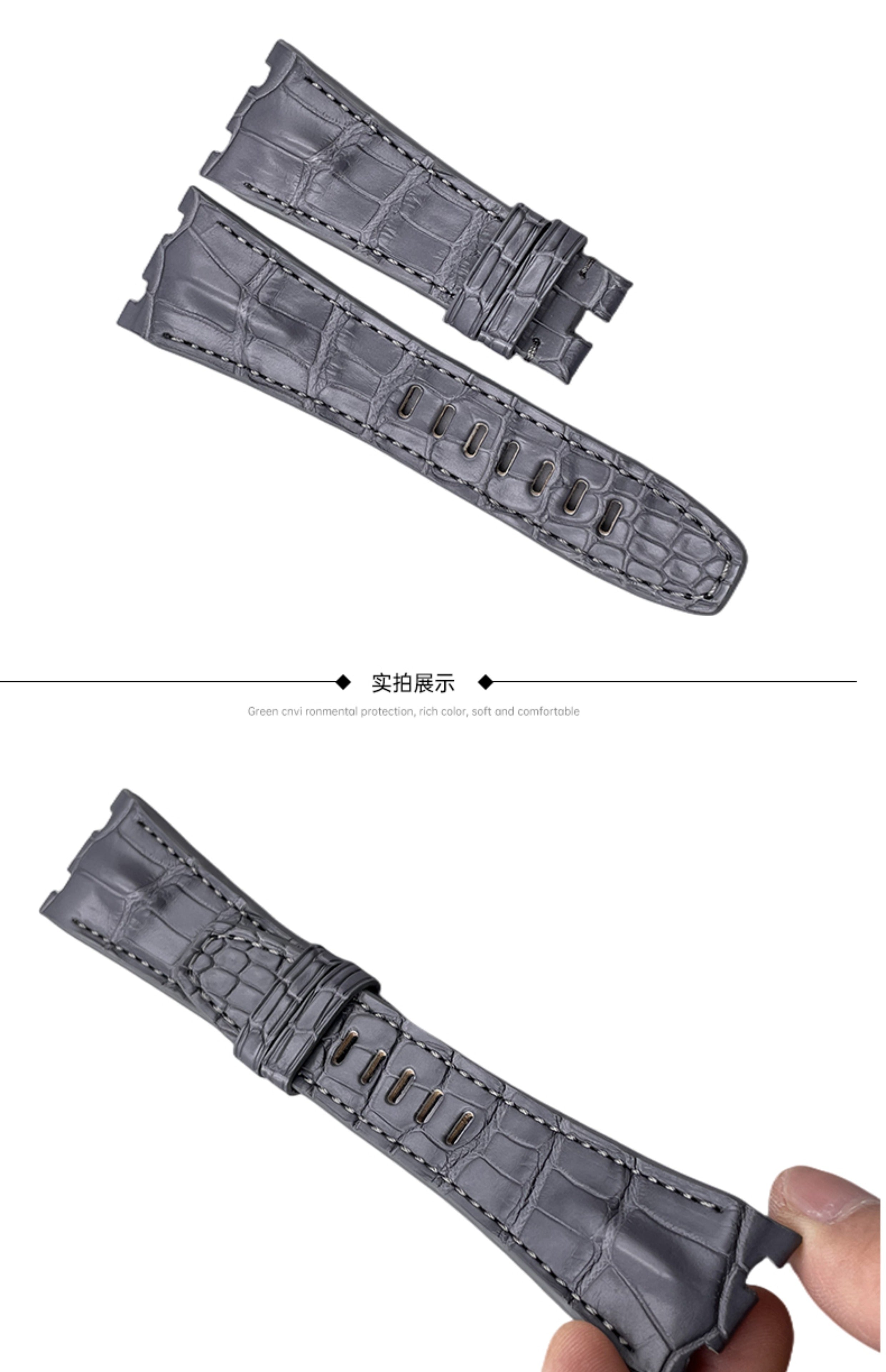 Quick-release watch strap compatible with Audemars Piguet Royal Oak Offshore 26420, genuine watch strap for Audemars Piguet 15500 & 26331, for men
