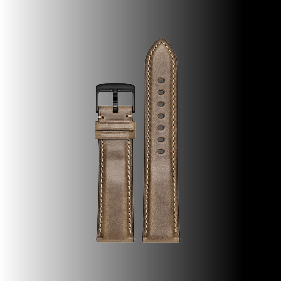 Men's genuine cowhide leather watch strap with quick-release, fits Longines, Tissot, Mido, Omega, Montblanc, Jaeger-LeCoultre