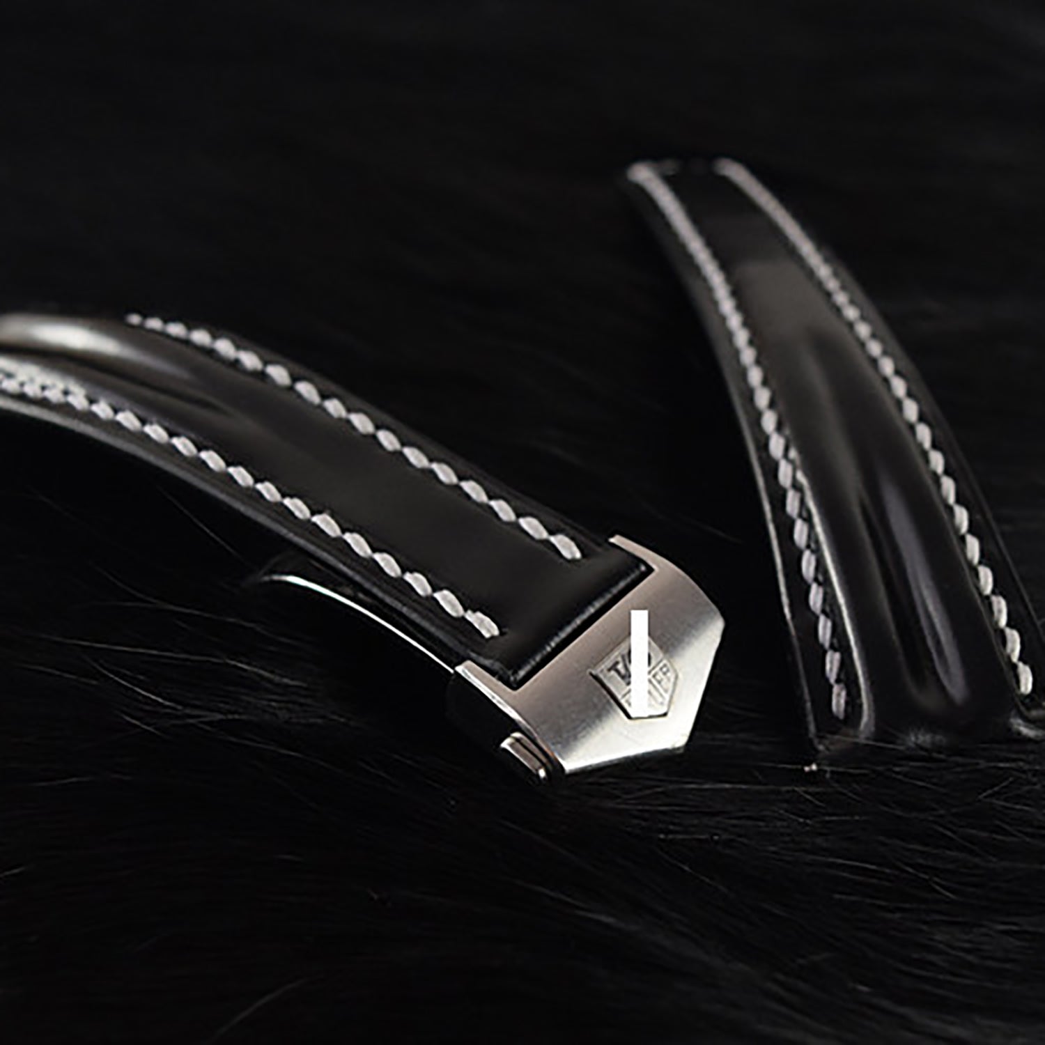 Compatible with TAG Heuer Watches - Handcrafted Custom Leather Strap, Available in Adjustable Lengths, Double-Sided Chromexcel Leather