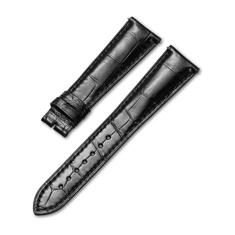 Genuine Alligator Watch Strap for Patek Philippe 5227G 5146R 6140G 5002P, Original Style Replacement Band