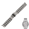 Stainless steel watch band for Tissot 1853 T097 Port CFR, fits T097.407, men's