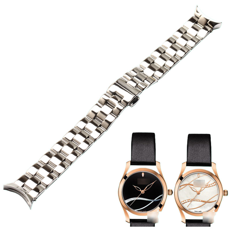 Stainless steel watch bracelet for women, compatible with Tissot T112.210