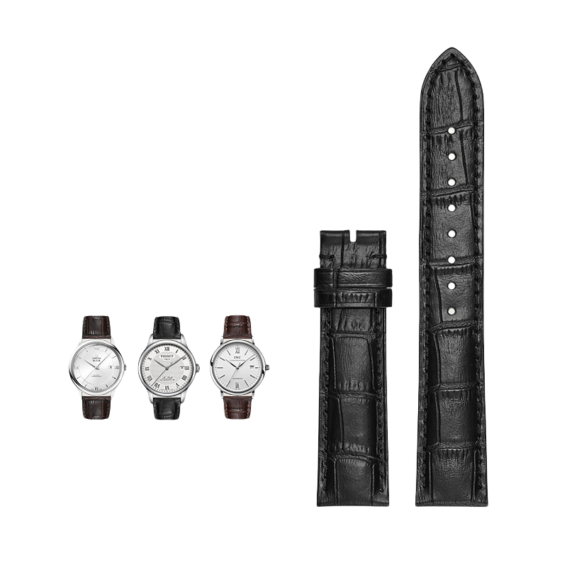 Genuine cowhide watch strap for men and women, fits Citizen, Rossini, Fiyta, Sea-Gull, Tissot