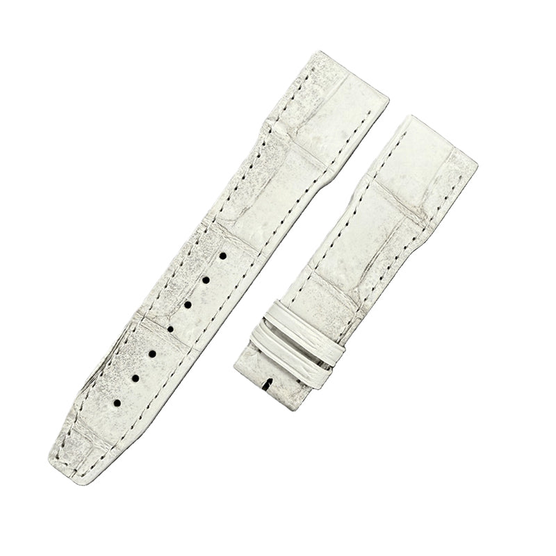 Compatible with IWC Pilot Mark Petit Prince Himalayan ALLIGATOR Strap