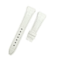 Compatible with Franck Muller V32 White ALLIGATOR Strap Handmade Custom Strap
