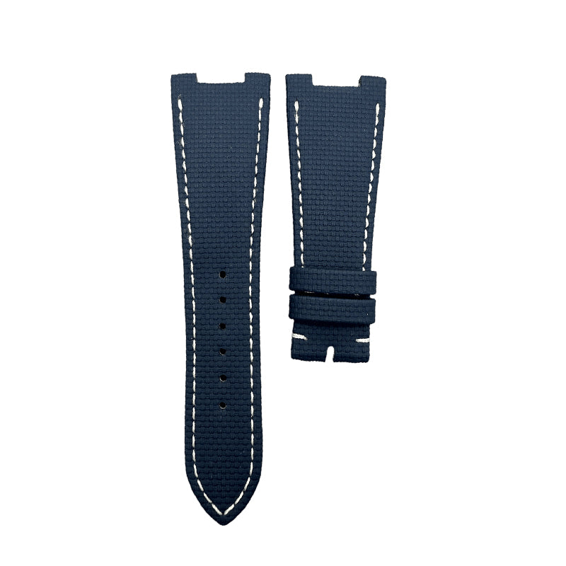 Compatible with Patek Philippe Nautilus 5712 Nylon Pattern Fluororubber Strap