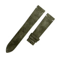Compatible with Longines Green Vintage Matte Suede Leather Handmade Custom Strap