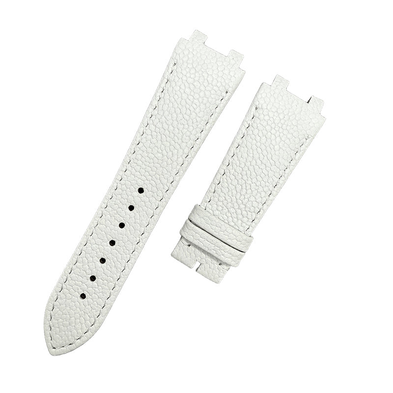 Compatible with Ulysse Nardin BLAST 243/246 White Calf Leather Strap Handmade Custom Strap