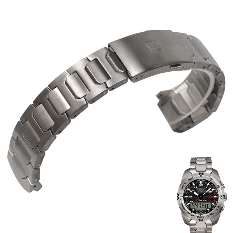 Replacement titanium alloy watch bracelet, compatible with Tissot T-Touch T091 T047 T013 T091420A T110