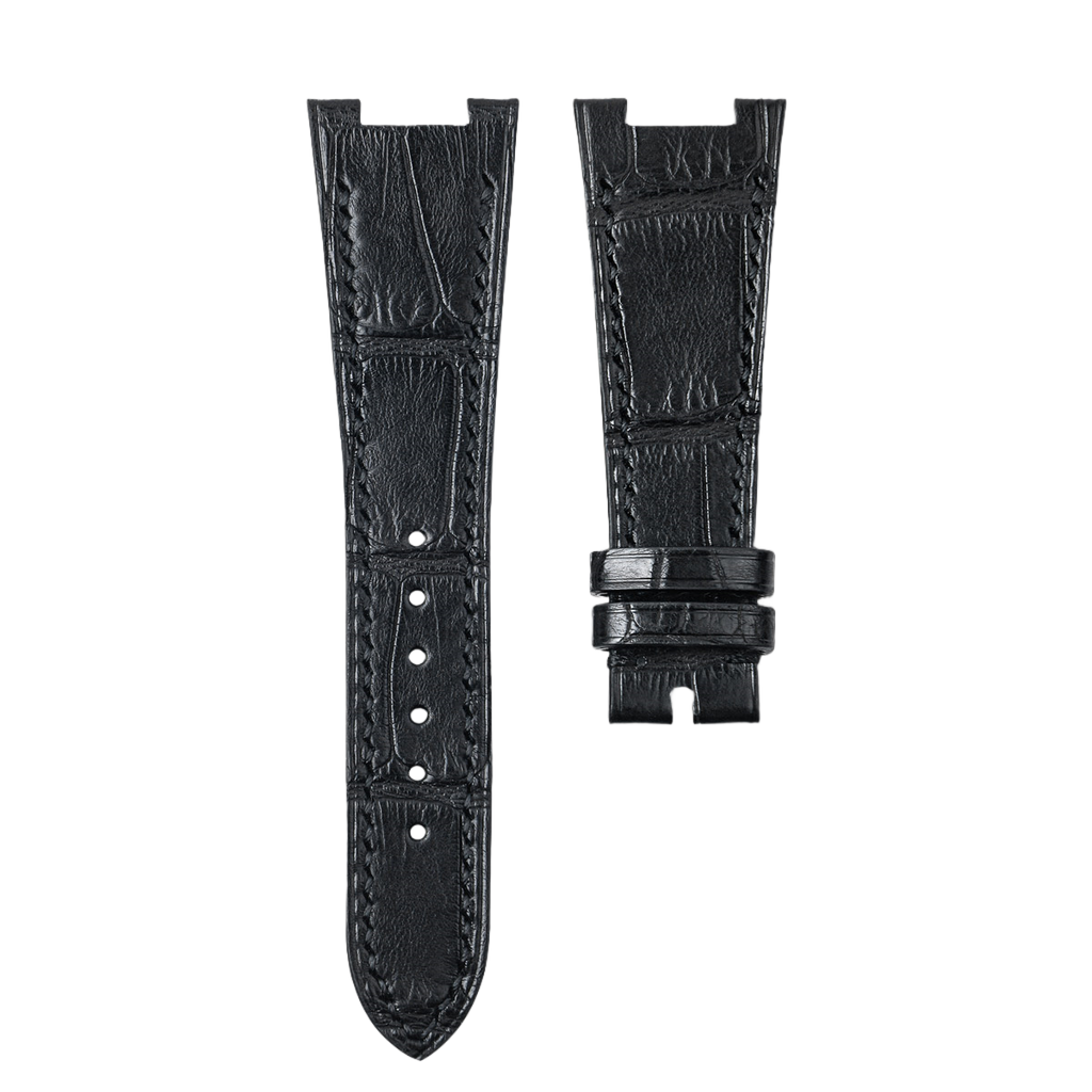 Fits Patek Philippe Nautilus 5711 5712 5726 5980 watch strap ALLIGATOR strap