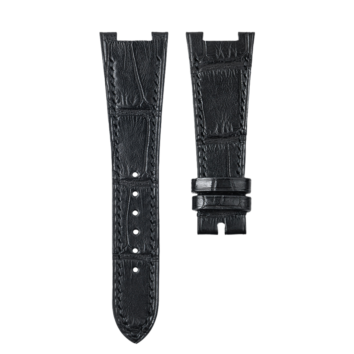Fits Patek Philippe Nautilus 5711 5712 5726 5980 watch strap ALLIGATOR strap