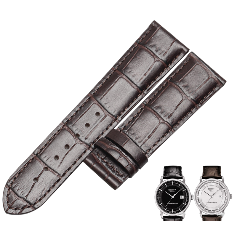 Genuine leather watch strap, 22mm width for men, fits Tissot T086 / T087 T-Touch Expert / T086407A / T070