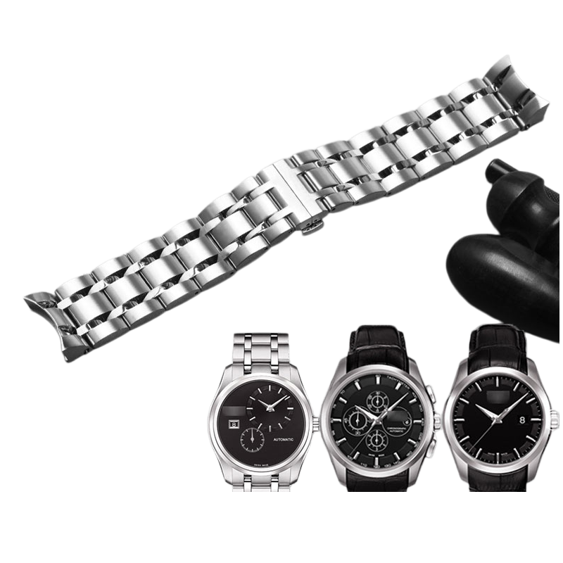 Stainless steel strap compatible with Tissot 1853 Couturier T035627A for men