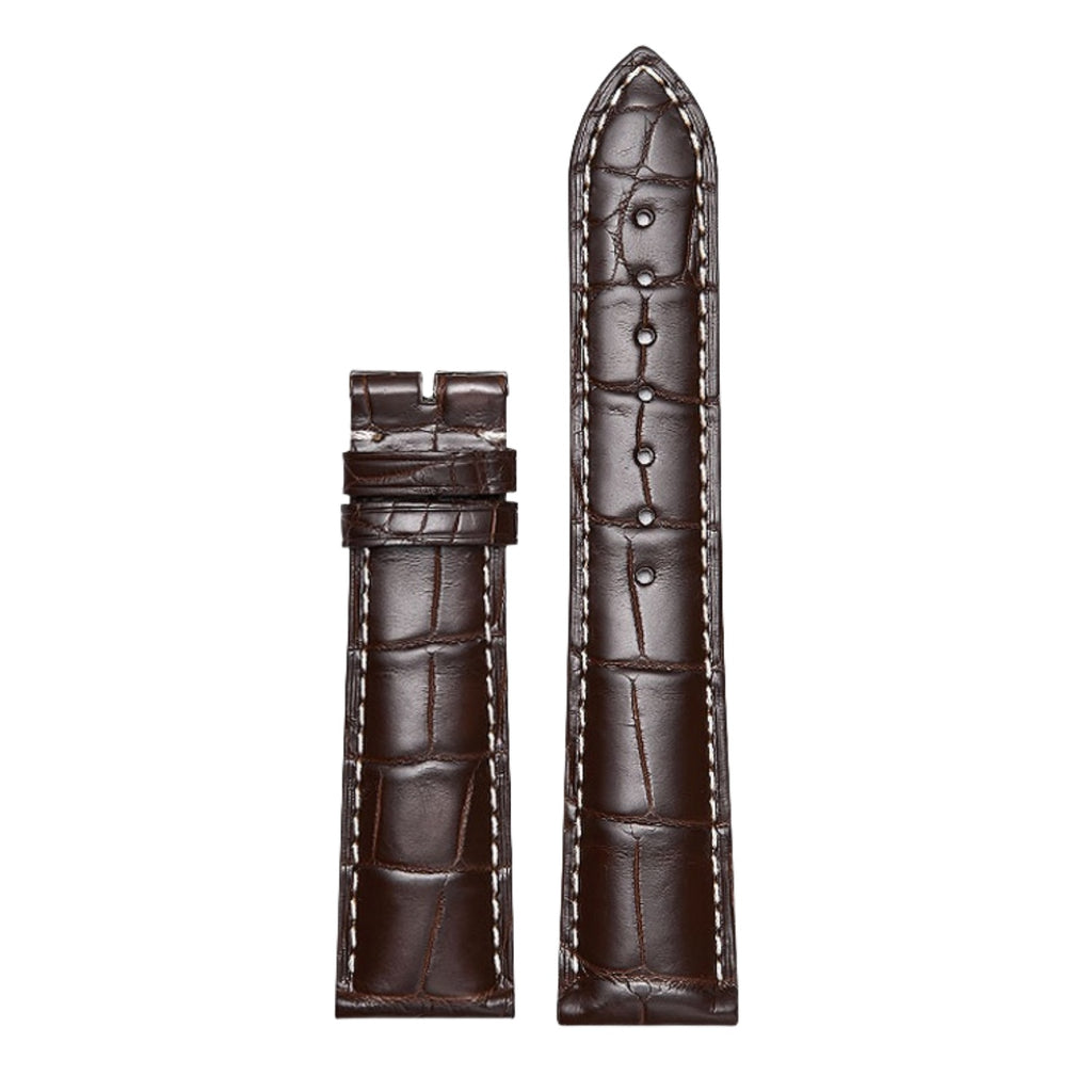 Genuine Alligator Leather Watch Strap for Longines Master Collection L2.673.4.78.3 L2.919.4.78.6 HydroConquest L3.830.4.02.6 L3.781.4.56.9 | Unisex