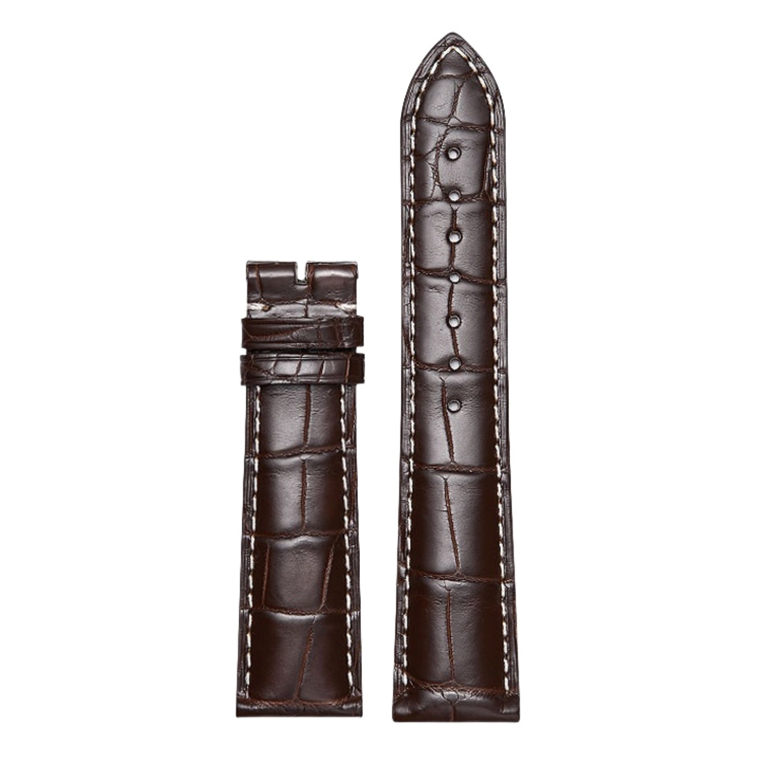 Genuine Alligator Leather Watch Strap for Longines Master Collection L2.673.4.78.3 L2.919.4.78.6 HydroConquest L3.830.4.02.6 L3.781.4.56.9 | Unisex