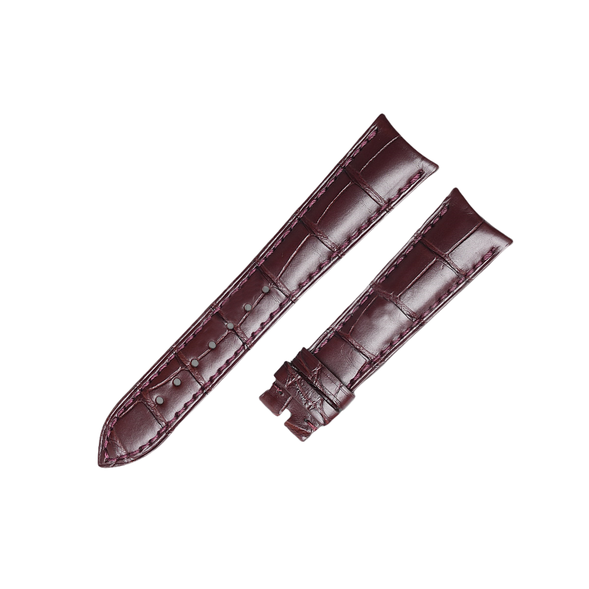Fits Audemars Piguet Millennium 77301ST Watch Strap - ALLIGATOR Leather Watch Strap