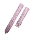 Compatible with Cartier Tank Purple Circular Pattern ALLIGATOR Strap