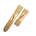 Sand Gold Ostrich Leather Custom Strap