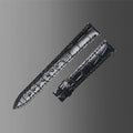 Fits Jaeger-LeCoultre Rendez-Vous Series 29mm watch strap, bamboo pattern ALLIGATOR leather watch strap