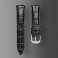 Fits Longines HydroConquest calfskin bamboo-grain watch strap