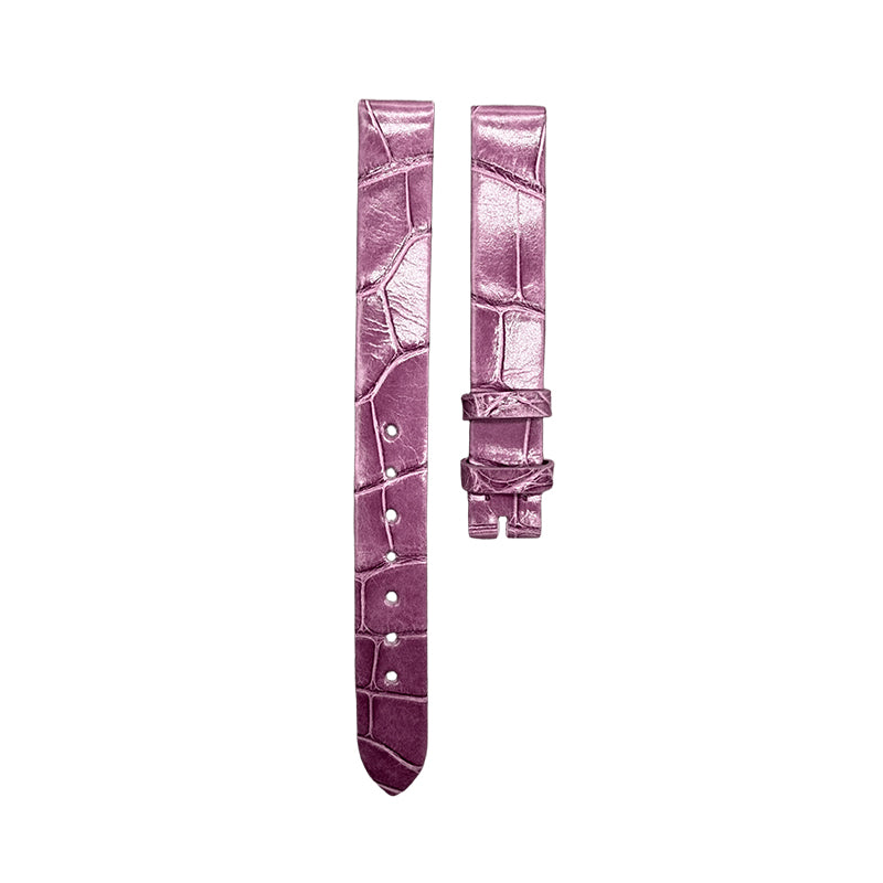 Compatible with Piaget Possession Purple ALLIGATOR Strap