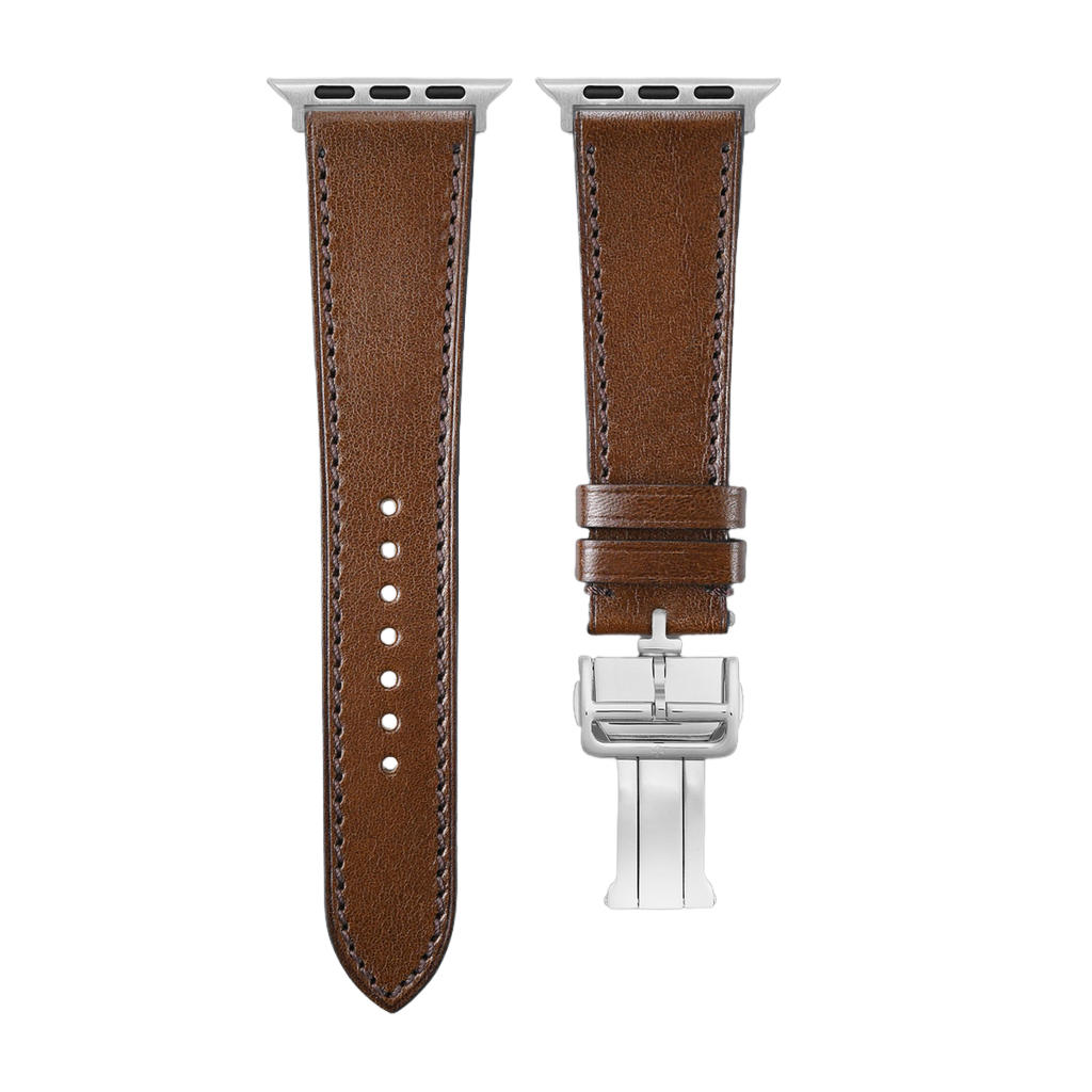Fits Apple Watch calfskin strap