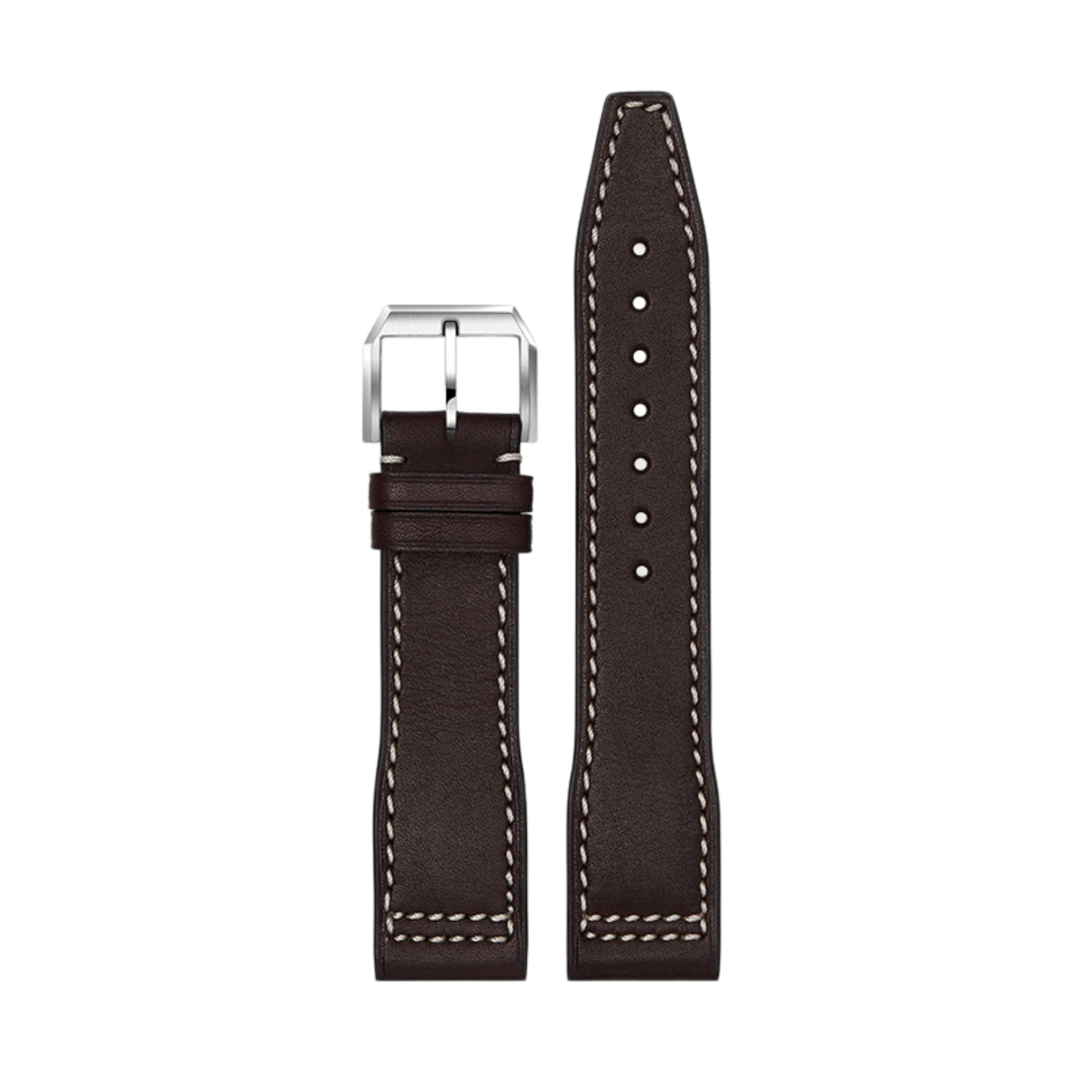 Genuine leather watch strap for IWC Pilot, original style for men, fits Little Prince, Spitfire, Mark XVIII