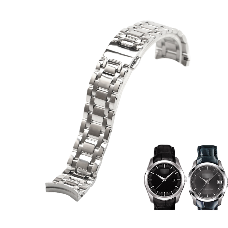 Replacement watch strap compatible with Tissot Couturier T035.207A / T035.210A, for women, 18mm width